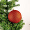 10cm/6Pcs Christmas Baubles Shatterproof Red, Christmas Tree Decorations Ball Ornaments Balls Xmas Hanging Decorations Holiday Decor - Shiny,Matte,Glitter