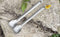 Tentock Titanium Long Handle Spoon Spork for Backpacking Meal Ultralight Camping Flatware Cooking Utensils Multifunctional Tableware with Storage Bag Ideal for Camping Hiking Picnic (Spoon)