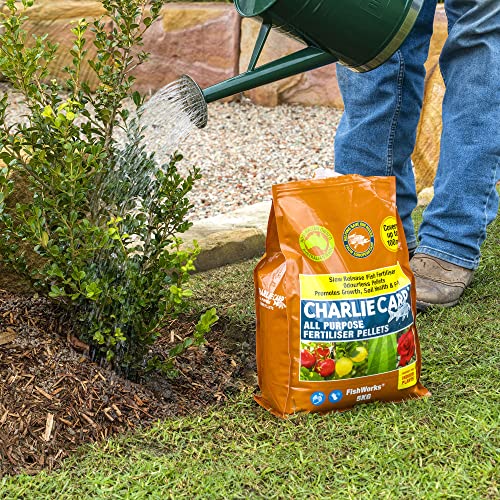 Charlie Carp CC80650; All Purpose Pellets Fertiliser; 3 Months Slow Release; No Odour; 5kg, Multicolor