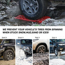 Recovery Tracks with Bag 2 Pair Recovery Boards for Automotive Tires and Wheels Sand Mud Snow 10Ton Stand 4wd Tracks for Offroad Car SUV Truck Gen 3.0 Black