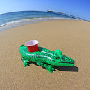 GoFloat Df-03-Gator GoFloat Inflatable Alligator Drink Holders