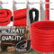 X-Bull Recovery Tow Strap Kinetic Rope 1" x 30Ft/9M with 2 Soft Shackles 15T/33000LBS Strength for Heavy Duty Winch 4x4 4WD Automotive Vehicle Stuck in Sand Mud Snow