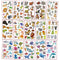 LEIAOLY Animals, Insects, Sea Animals (350 PCS) kids waterproof temporary tattoos,children's temporary tattoo toys,boy face tattoo stickers,Goody Bag Stuffers Party Bag Fillers