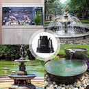 LEDGLE Submersible Aquarium Water Pump,15W Fountain Pump with 1.6M High Lift,Waterproof Level IPX8 for Fish Tank, Pond, Aquarium, Hydroponics 800L/H