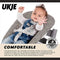 Ukje Cover Compatible with Stokke Tripp Trapp Newborn Set, 1 Piece, Perfect Fit Cover for Newborn Set Stokke, Luxurious Breathable and Soft Cotton, Leopard
