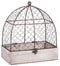 Rayher 46347000 Decorative Aviary, Vintage Bird Cage for Wedding, Crafts and Home Decoration, 25x14x29cm