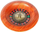 Roulette- 12 Inch Roulette Wheel,Wooden Roulette Wheel Set for Casino Games,Turntable Leisure Table Games, Complete Roulette Set
