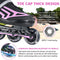 ITurnGlow Kids and Adults Adjustable Inline Skates with Full Light Up Wheels, Safe and Smooth Beginner Rollerblades for Girls and Boys, Men and Women