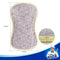 MR.SIGA Dual Action Scrubbing Sponge, Pack of 6, Size:15x8.5x2.3cm