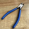 Wire Cutters, 6 inch, KAIHAOWIN Precision Flush Cutters Ultra Sharp Wire Cutters for Crafting Side Cutters Wire Snips Spring Loaded Dikes Wire Cutter for Jewelry Making, Blue with Black Handle