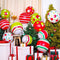 12 Pcs 24 Inch 16 Inch Giant Inflatable Christmas Ball Christmas Outdoor Inflatables Ornaments Giant PVC Inflatable Christmas Ball for Christmas Tree Holiday Yard Lawn Porch Decor (24 Inch,16 Inch)