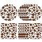 40PCS Cow Print Birthday Party Supplies Farm Animals Cow Print Birthday Party Tableware Includes Cow Print Plates And Cow Print Napkins For Cow Print Theme Birthday Party Decorations