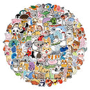 Wimarn 200Pcs Animal Stickers for Kids, Vinyl Cute Stickers, Laptop Stickers for Water Bottles Skateboard, Waterproof Stickers for Teens Girls&Boys