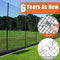 Zevemomo 24" x 50' 1/4inch Hardware Cloth Black Vinyl Coated Chicken Wire Fence Galvanized Welded Mesh Roll for Home Garden Rabbit Cage