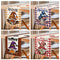 8 Pcs Buffalo Plaid Gnome Seasonal Table Runners, Holiday Table Runners for All Seasons, Seasonal Holiday Kitchen Dining Table Decoration for Indoor Outdoor Home Party Decor 13 x 72 Inch