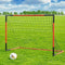 Soccer Goal-KAIHAOWIN Steel Frame Soccer Net with All Weather Net for Kids/Adult-Quick Assembly and Durable Sports Training Goals for Backyard Indoor Outdoor-Heavy Duty Matel Soccer Practice-6'x4'