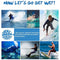 Wetsuit Pants Women Men Neoprene Long Pants 2MM Diving Swimming Surfing Leggings, 3MM 1.5MM Swim Tights Pant Wetsuits Shorts Warm Sun Protection for Snorkeling Scuba Water Sports (2mm Women, L)