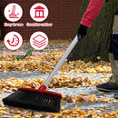 Zopeal Brooms Bulk Angle Broom Heavy Duty Outdoor Indoor Broom with 51 Inch Broomstick Commercial Broom Stiff Bristles Broom for Easy Sweeping for Home Room Kitchen Office Lobby Floor(3 Pack)