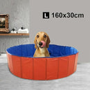 TooToo Portable Folding Pet Swimming Pool Dog Cat Bath Animal Washing Medium M/Large L (Large)