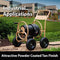 Liberty Garden 870-M1-2 Industrial 4-Wheel Garden Hose Reel Cart, Holds 300-Feet of 5/8-Inch Hose - Tan