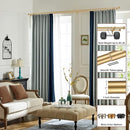 Warm Gold Double Curtain Rods for Windows 72-144", Double Drapery Rods with End Cap Finials, Adjustable 1-Inch Front and 5/8 Inch Back Double Rod Curtain Rods, Telescoping Double Window Rods Warm Gold