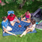 REVERSIBLE MATS 116093 Outdoor Patio 6-Feet x 9-Feet, Blue/Light-Green RV Camping Mat