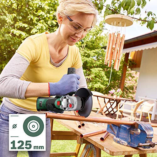 Bosch Home & Garden 18V Cordless 125mm Angle Grinder Without Battery, Variable Speed, Soft Start & Brake (AdvancedGrind 18V)