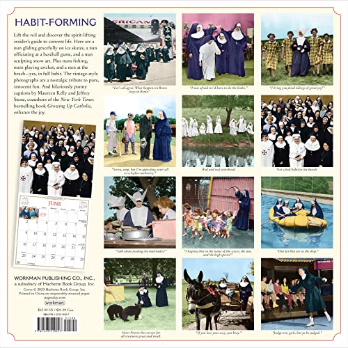 Nuns Having Fun Wall Calendar 2024: Real Nuns Having a Rollicking Good Time