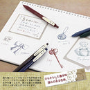 ZEBRA Sarasa Clip Gel Ink Ballpoint Pen 0.5mm, Rubber Grip, Vintage Colors, 5 Colors Set (JJ15-5C-VI)