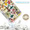 Mushroom Collage Clear Case for iPhone 11,Aesthetic Design for Women Men,Transparent Soft TPU Bumper Case Cover Compatible for iPhone 11