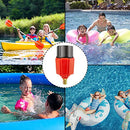 Inflatable Boat SUP Pump Adaptor Air Pump Converter with 4 Nozzles for Inflatable Rowing Boat,Stand Up Paddle Board,Kayak