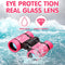 (Pink) - Kid Binoculars Shock Proof Toy Binoculars Set - Bird Watching - Educational Learning - Presents for Kids - Children Gifts - Boys and Girls - Outdoor Play - Hunting - Hiking - Camping Gear (Pink)