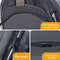 Orzbow Universal Baby Mosquito Net for Pushchair,Breathable Pram Fly Insect Bug Net with Two-way Zippers & Storage Bag,Foldable & Stable Protection Cover for Car Seat,Buggy,Carrycot & Crib (Black)