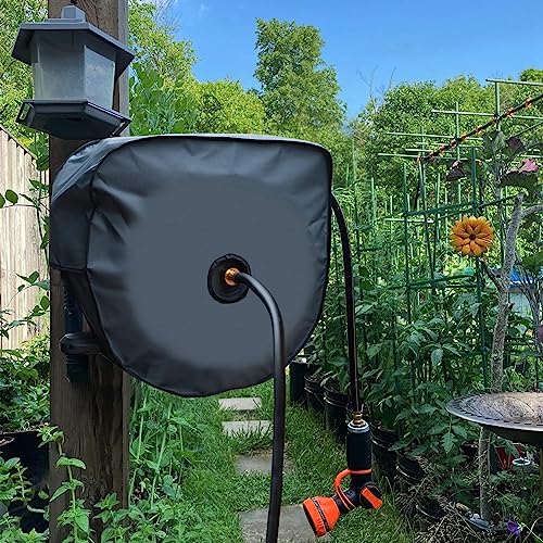 Giraffe Tools Garden Hose Reel Cover for Model AW40 UV Resistant, Waterproof and Anti-Fading Cover for Water Hose Reel