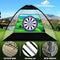 10x7ft Practice Golf Net Set - Featuring Durable Hitting Net, Felt Batting Nets, 5 Solid Golf Balls, 8 Felt Balls, 8 Ball Tee, and Hitting Mat - Perfect for Home Golf Swing Training, Backyard Driving.