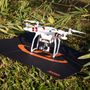 2021 VCUTECH Drone Landing Pad Pro Fast-Fold Double-Side Waterproof 25 inch(65cm) Compatible with DJI Mavic Air 2, Mavic Mini 2, Mavic 2 Pro/Zoom, DJI FPV, Drone Accessories(Black)