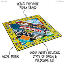 Monopoly - Australia Edition Game - 2 To 6 Players - Family Board Games And Toys For Kids, Boys Girls - Ages 8+