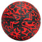 AND1 Fantom Rubber Basketball & Pump (Graffiti Series)- Official Size 7 (29.5”) Streetball, Made for Indoor and Outdoor Basketball Games (Red)