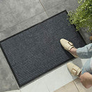 DI4Y | Front Door Mat Welcome Mats - Entryway Mats for Shoe Scraper, Ideal for Inside Outside Home High Traffic Area (Steel Gray, 50 x 80 cm)