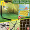 Happy Jump Soccer Goal for Backyard Pop Up Foldable Soccer Net for Children Gift (Black+Yellow, 5' x 3.6')