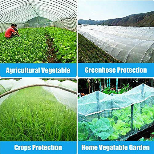 6/10M Garden Netting Crops Plant Protect Mesh Bird Net Insect Animal Vegetables (10 x 2.5 Meters)