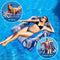 Inflatable Pool Float Surround Raft Swimming Water Hammock Chair with Mesh for Ocean Lake River & Foldable Tanning Lounger Beach Leisure Toys Sun Shelf Recliner for Adult Teens Cool Vacation