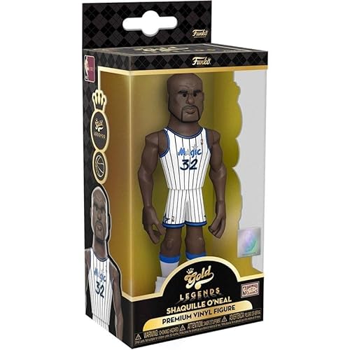 Funko Gold Legends NBA Basketball - Shaquille O'Neal Orlando Magic Vinyl Figure, 5-Inch Height
