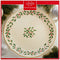 Lenox 830142 Holiday Round Serving Platter, Red & Green, 3.0 LB