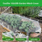 Toolifer Thickened Garden Netting, 10x33FT Garden Netting Pest Barrier for Greenhouse Garden Bed Cover, Durable Garden Mesh Netting Row Cover Protect Plant Fruit Vegetable Flower Crop from Bird Pest