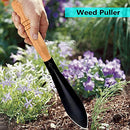Garden Shovel Trowel Gardening Hand Tools Camping Shovel for Digging Gardening Gifts for Women Metal Detector Shovel (Carbon Steel)