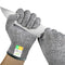 1Pair Cut Resistant Glove Food Grade Safety Stainless Steel Cut Proof Stab Resistant Wire 1Pair Cut Resistant Glove Food Grade Metal Mesh Butcher Glove S/M/L (M: 21.5cm)