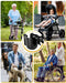 Universal Stroller Cup Holder with Mobile Phone Case, 2-in-1 Strollers Storage Rack, 360 Degrees Rotation Drink Holder for Bike, Pushchair, Wheelchair, Walker,Bicycle, Fits Most Cups