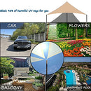 3X4X5M Right Triangle Sun Shade Sail Waterproof, Garden Sun Shade Heavy Duty, Outdoor Canopy Sail Shade, for Garden Balcony Roof Swimming Pool