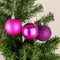 60mm/6Pcs Christmas Baubles Shatterproof Purple, Christmas Tree Decorations Ball Ornaments Balls Xmas Hanging Decorations Holiday Decor - Shiny,Matte,Glitter